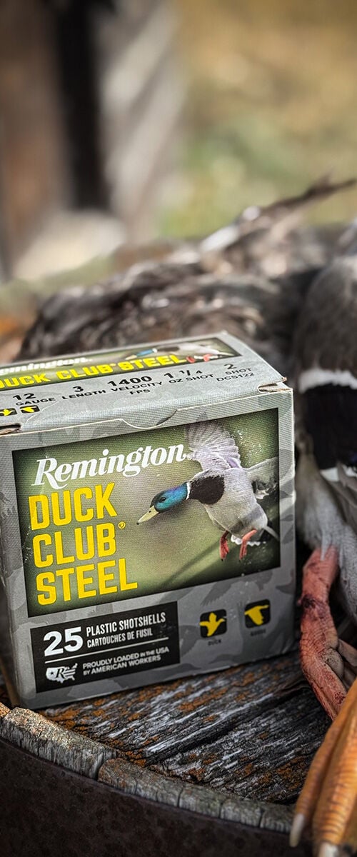Remington box of Duck Club Steel